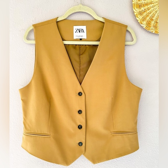 Zara Jackets & Blazers - Zara Tailored Waistcoat Vest